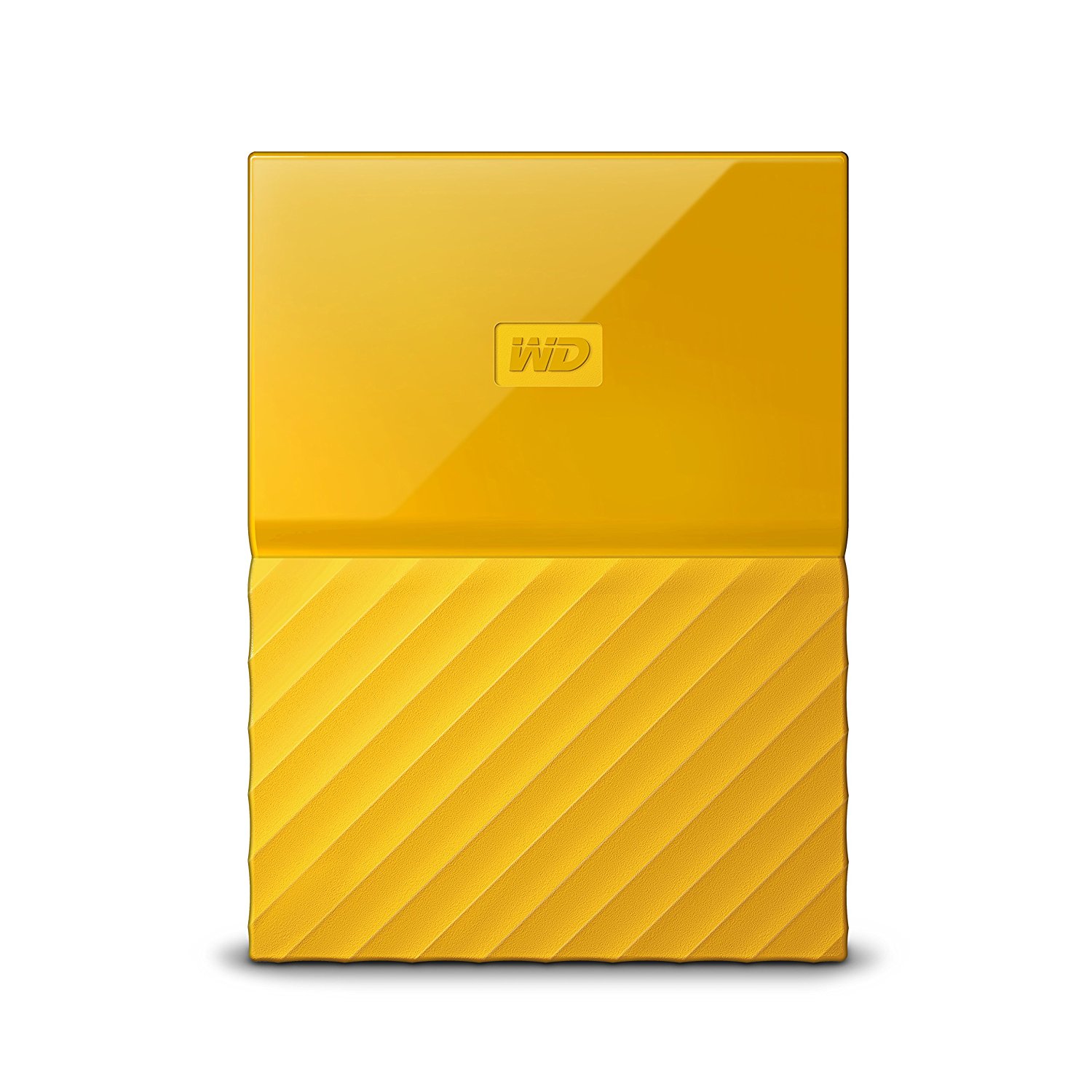 WD My Passport 2TB Portable External Hard Drive (Yellow)