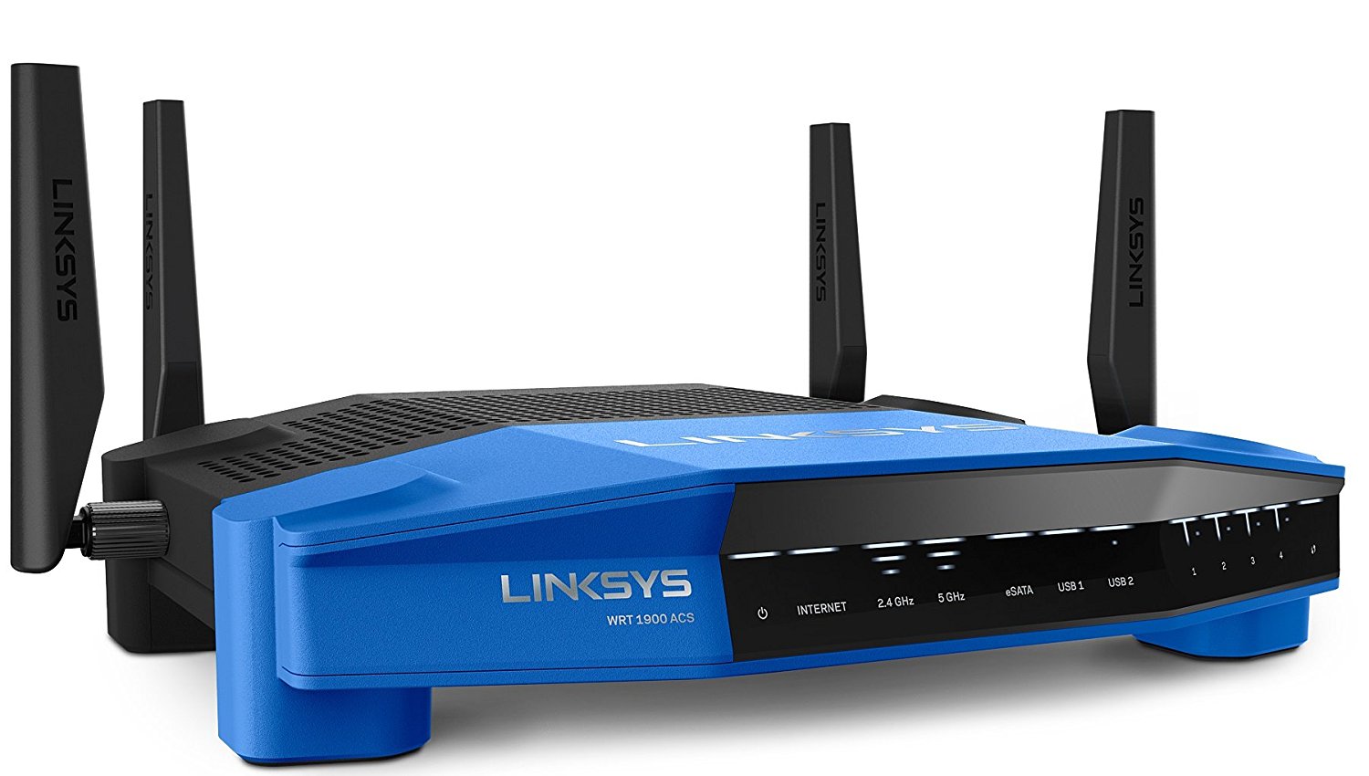 Linksys WRT1900ACS AC1900 Dual-Band Wireless Router (Black)