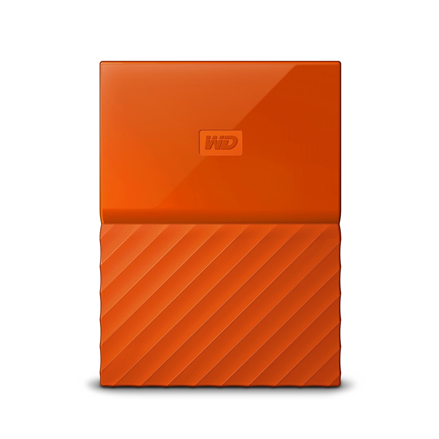 WD My Passport 4TB Portable External Hard Drive (Orange)