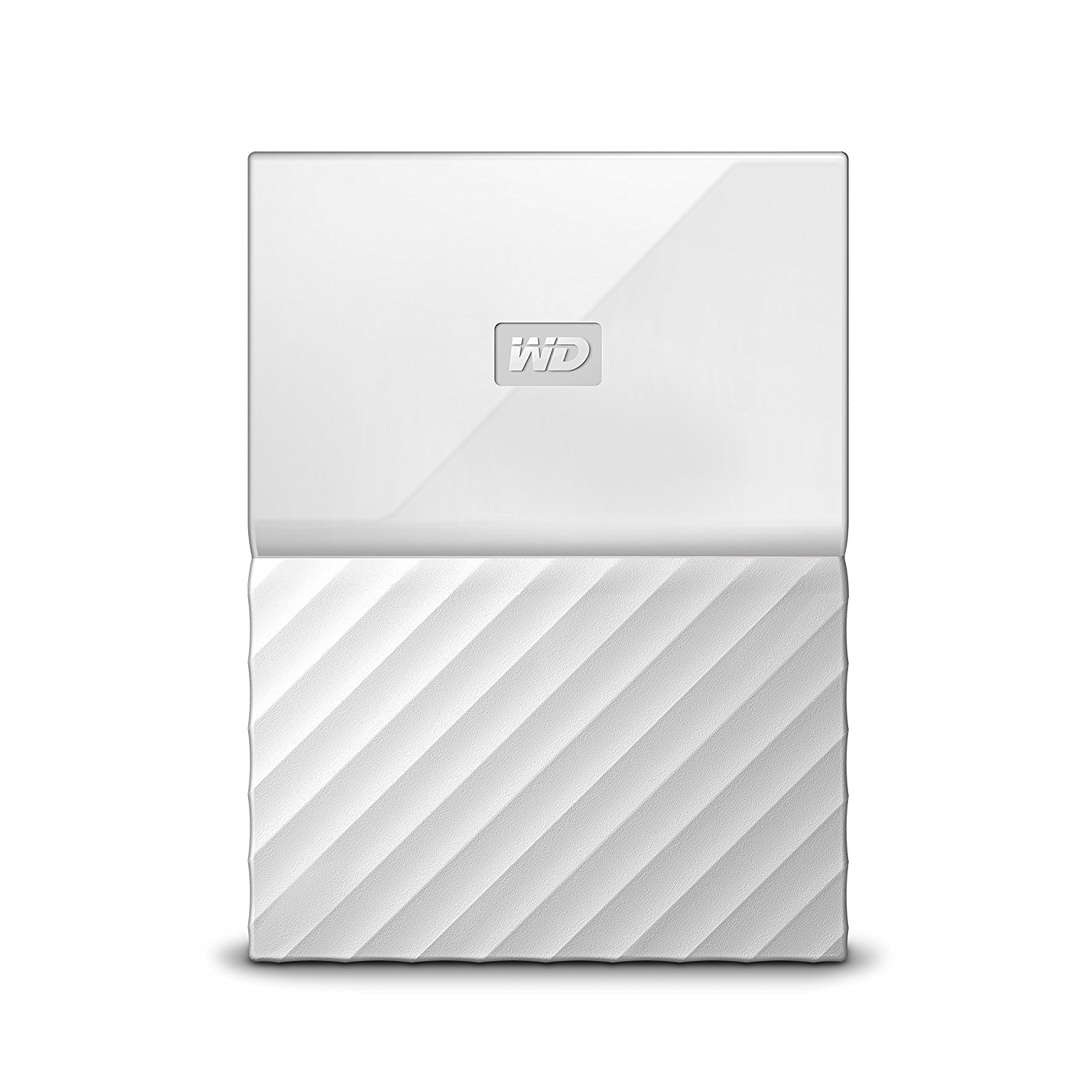 WD My Passport 1TB Portable External Hard Drive (White)