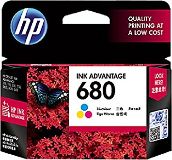 HP 680 Tri-color Original Ink Advantage Cartridge