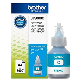 Brother BT5000C Genuine Ink Bottle Cyan colour