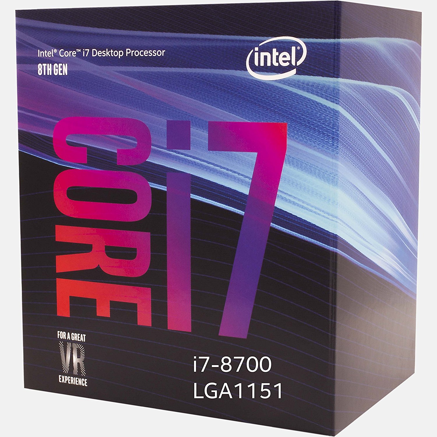Intel BX80684I78700 8th Gen Core i7-8700 3.2 GHz