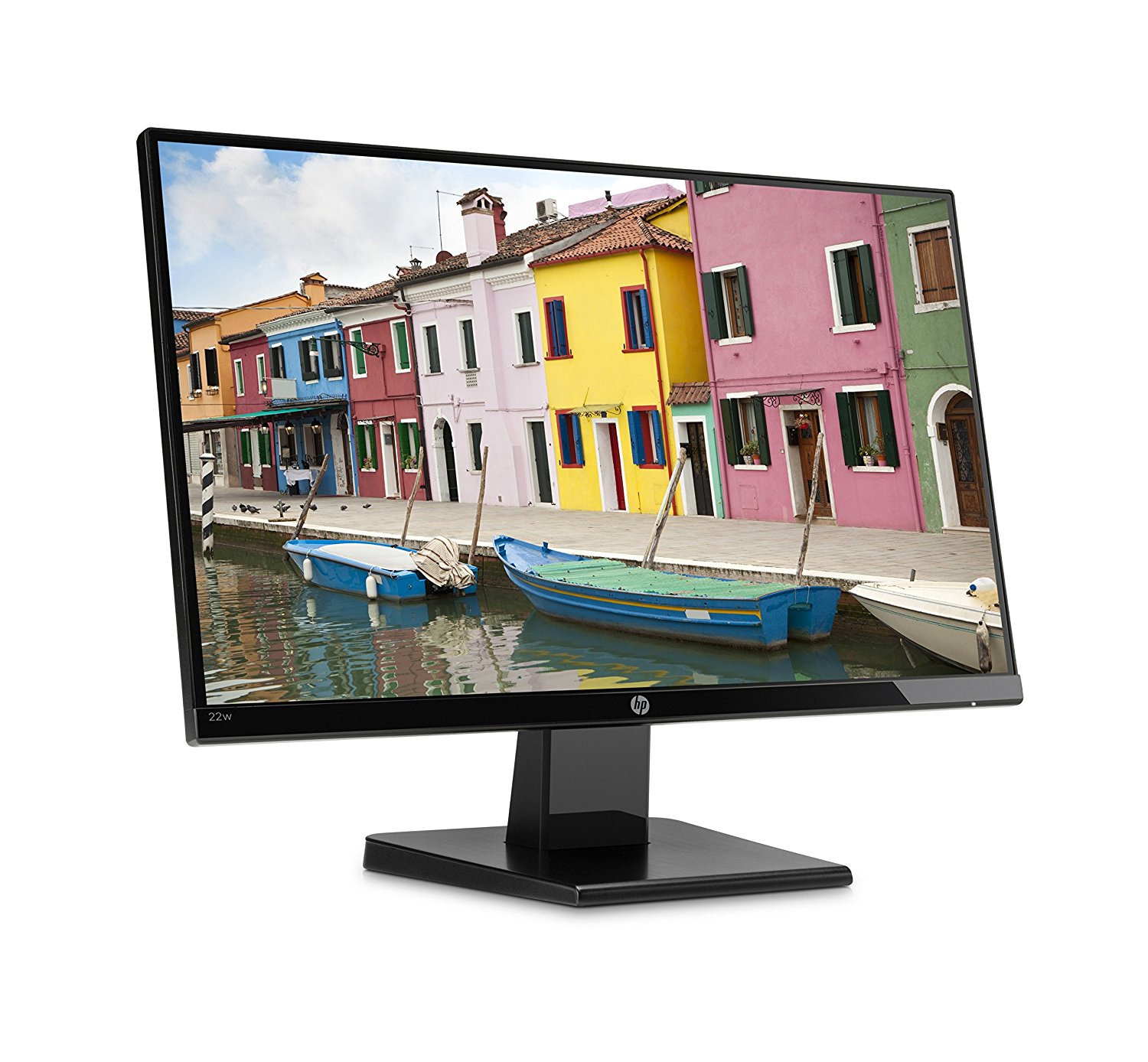 HP 22w 21.5-inch LED Monitor (Black Onyx)