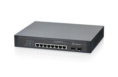 AirLive - GSH1008ATU - 8 port poe 10/100/1000 gigabit switch