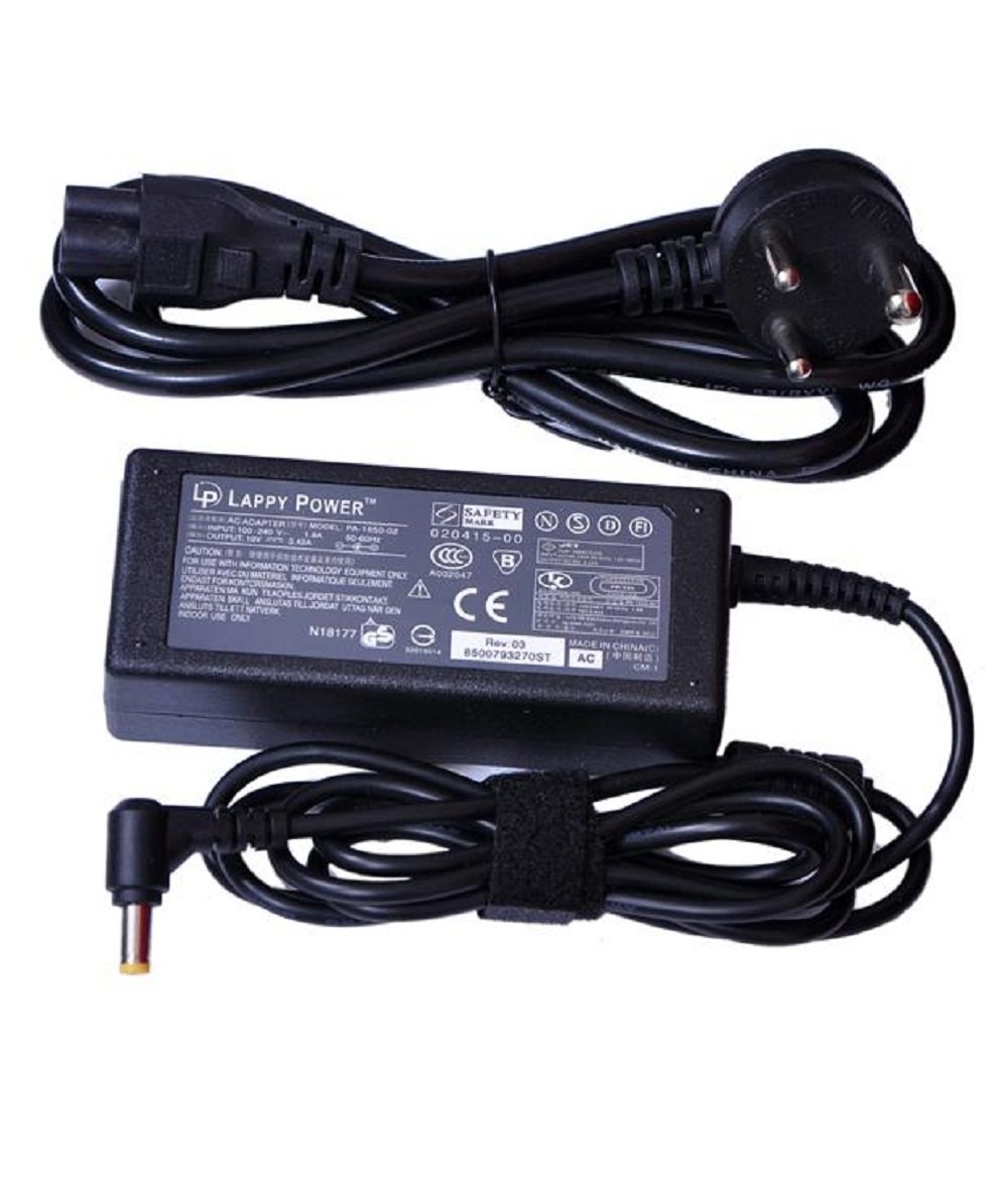Lappy Power AR6500 19V 3.42A Laptop Power Adapter for 5738/5738g/5738z/5740/5735z/4830t/5745d/5745g/5630 Series