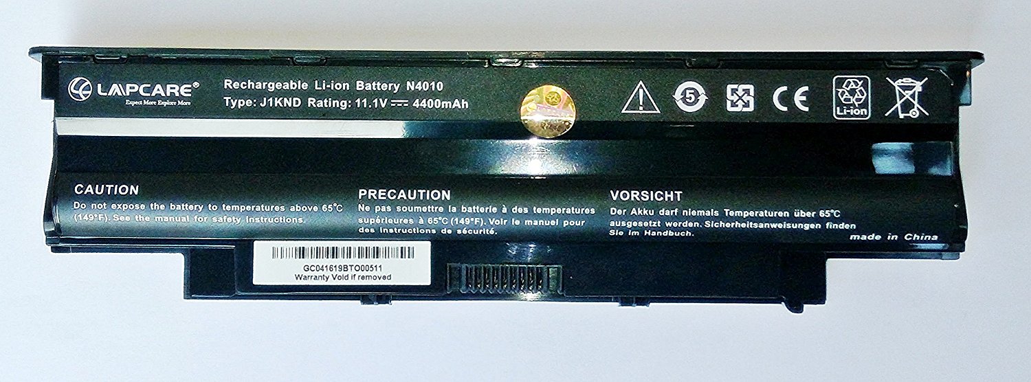 Lapcare Laptop Battery For Dell Inspiron N5010, N5110, N5050, N4010,N4110 6 Cell