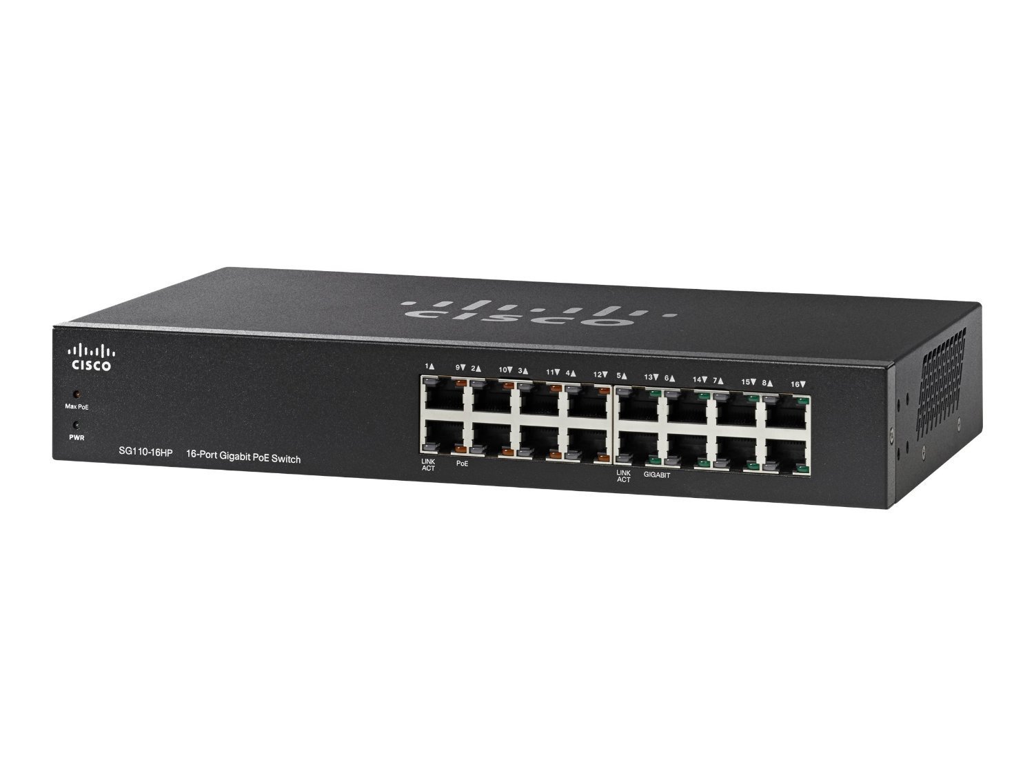 Cisco SG110-16HP 16-PORT POE GIGABIT