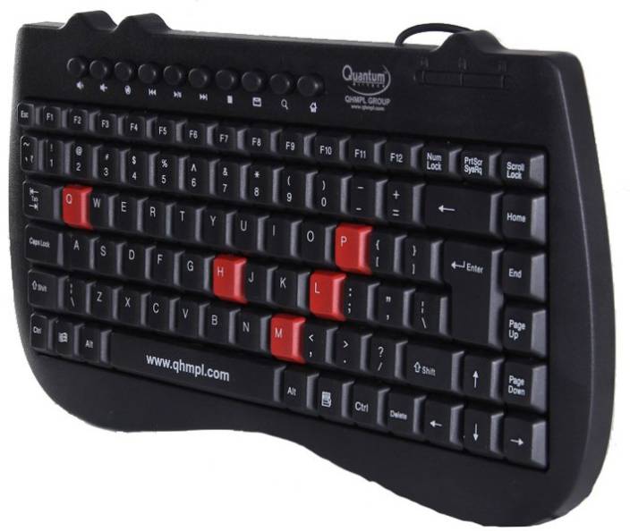 QHM7309 MINI SLIMTEK MULTIMEDIA USB KEYBOARD