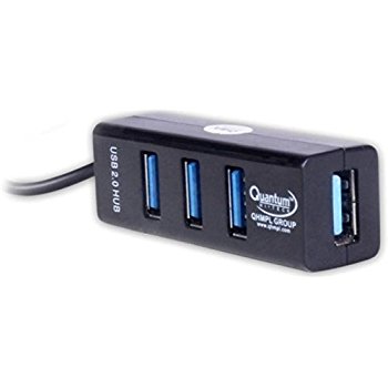 Quantum QHM6642 4 Port USB Hub 2.0 High Speed