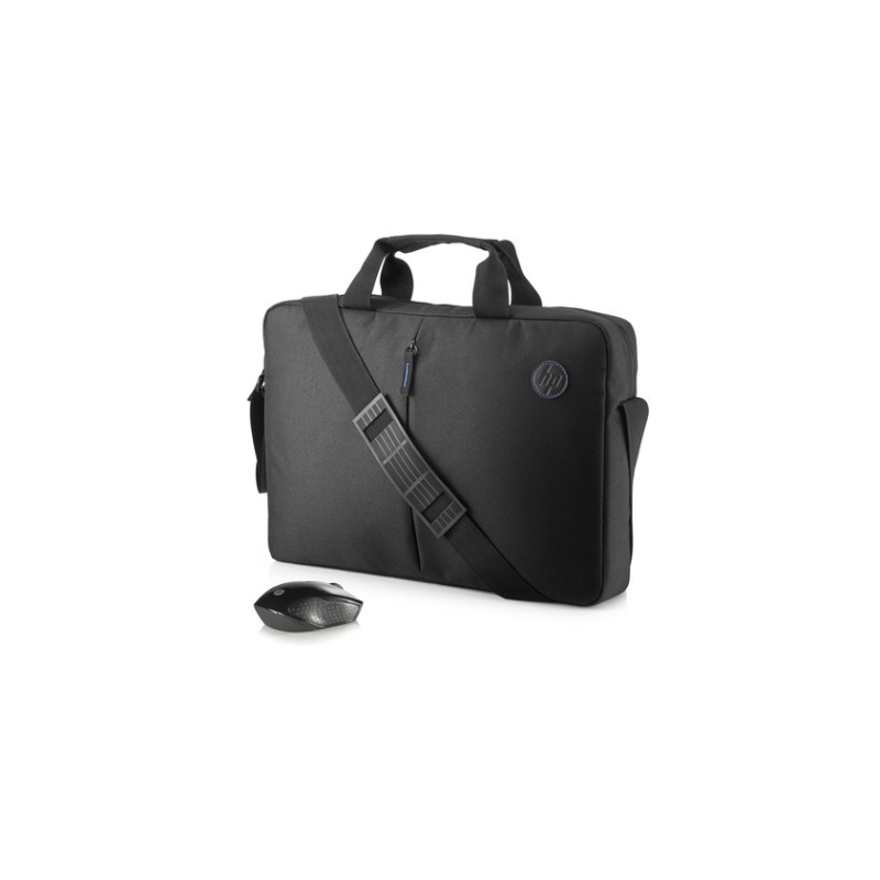 HP 15.6 Classic Briefcase and Mouse