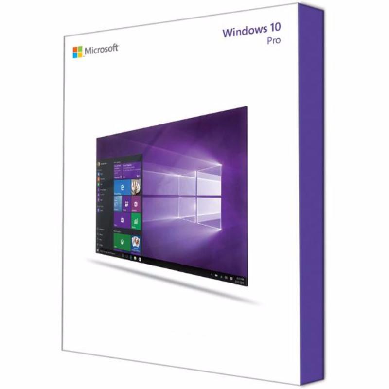 Microsoft Windows 10 Pro. OS: 32 and 64 Bits License