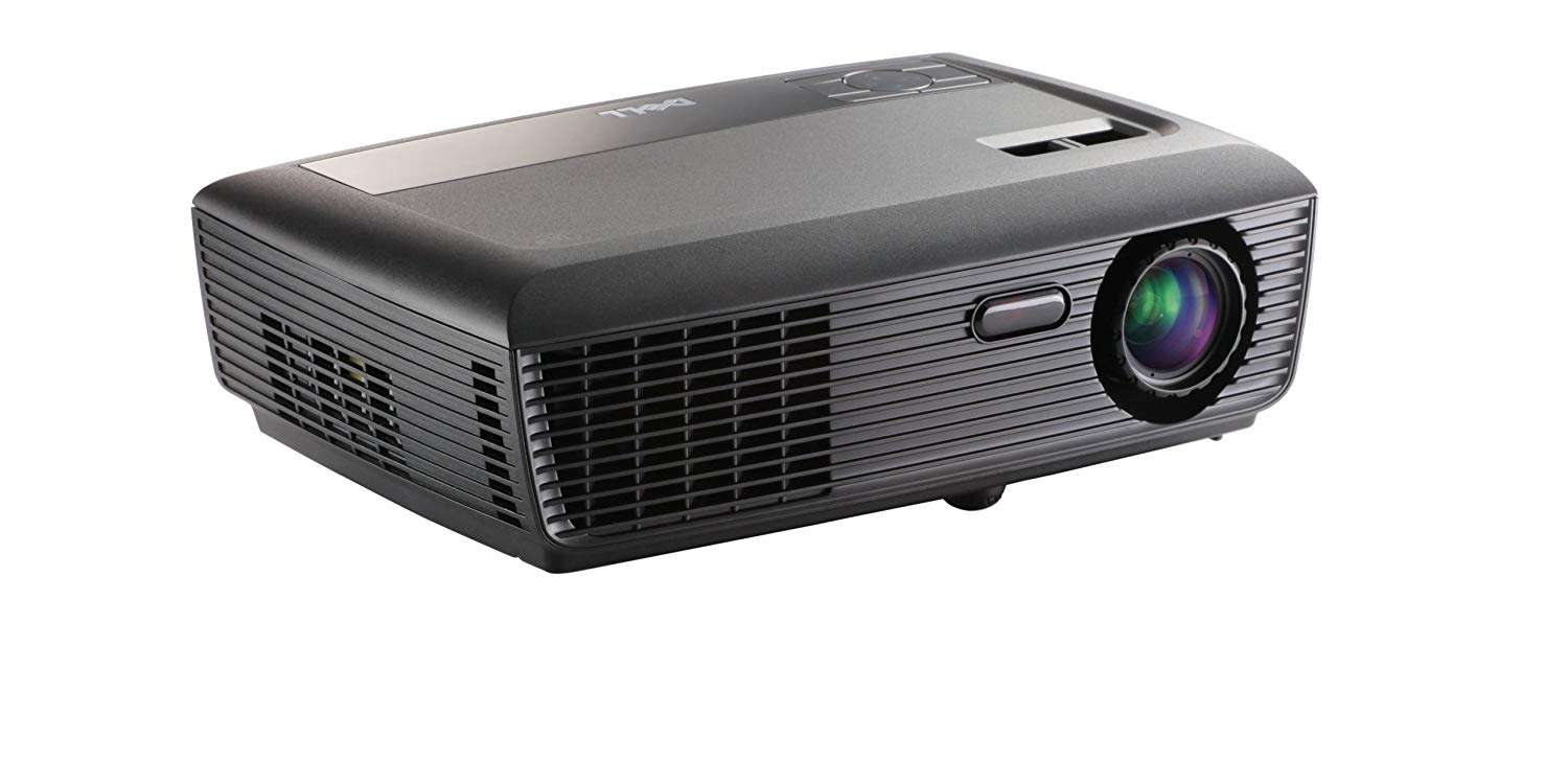 Dell 1210S DLP Projector 858 x 600 - SVGA - 2200:1 - 2500 lm - USB