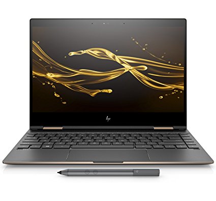 HP Spectre x360 Convertible 13-ae502TU 2018 13.3-inch Laptop (8th Gen Intel Core i5-8250U Processor/8GB/360GB/Windows 10 Professional/Intel UHD Graphics 620), Dark Ash Silver