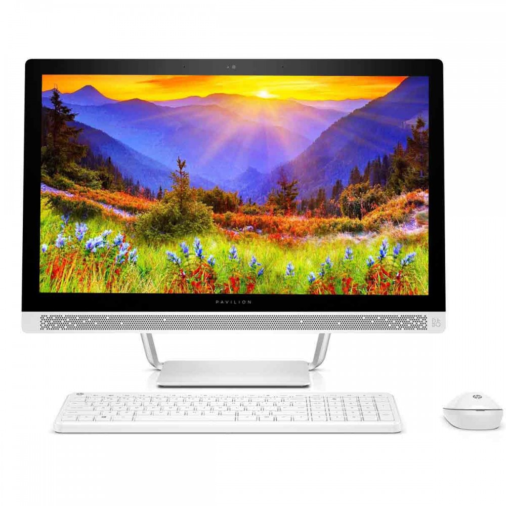 HP Pavilion AIO 24–q254in 23.8-inch All-in-One Desktop (7th Gen i5-7400T/8GB/1TB/Windows 10 Home/2GB Graphics)