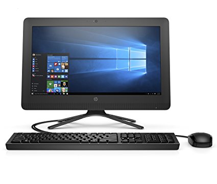 HP AIO 22-b231in Desktop Full HD 21.5 Inch Monitor (7th Gen Intel i3-7100U, 4GB DDR4 RAM, 1TB HDD, DVD Writer, Bluetooth, Wifi, Win 10, Intel HD Graphics) Jack Black