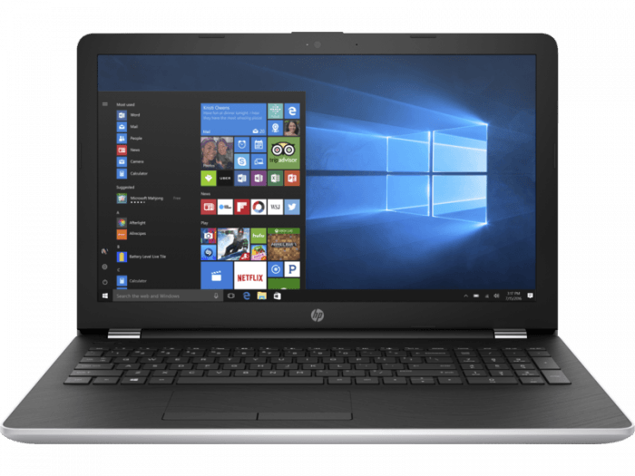 HP 15g-br001TU 15.6-inch Full HD Laptop (Intel i3-6006U/4GB DDR4/1TB HDD/ Intel HD Graphics/Fast Charge/Win 10/MS Office Home & Student 2016) Natural Silver