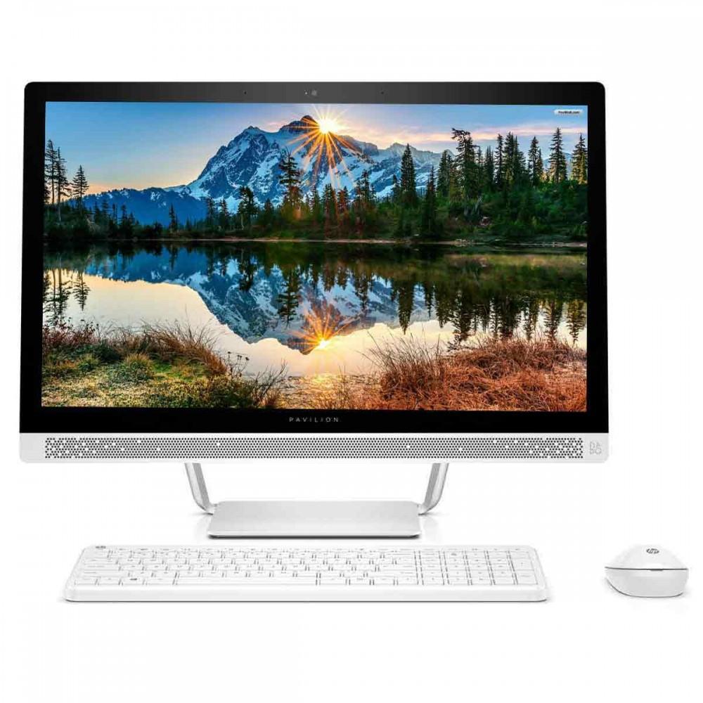 HP Pavilion AIO 24–q274in 23.8-inch All-in-One Desktop (7th Gen i7-7700T/16GB/2TB/Windows 10 Home/4GB Graphics)