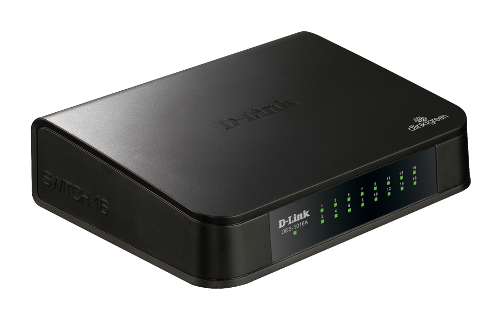 D-Link DES-1016A 16 Port 10/100 MBPS Switch