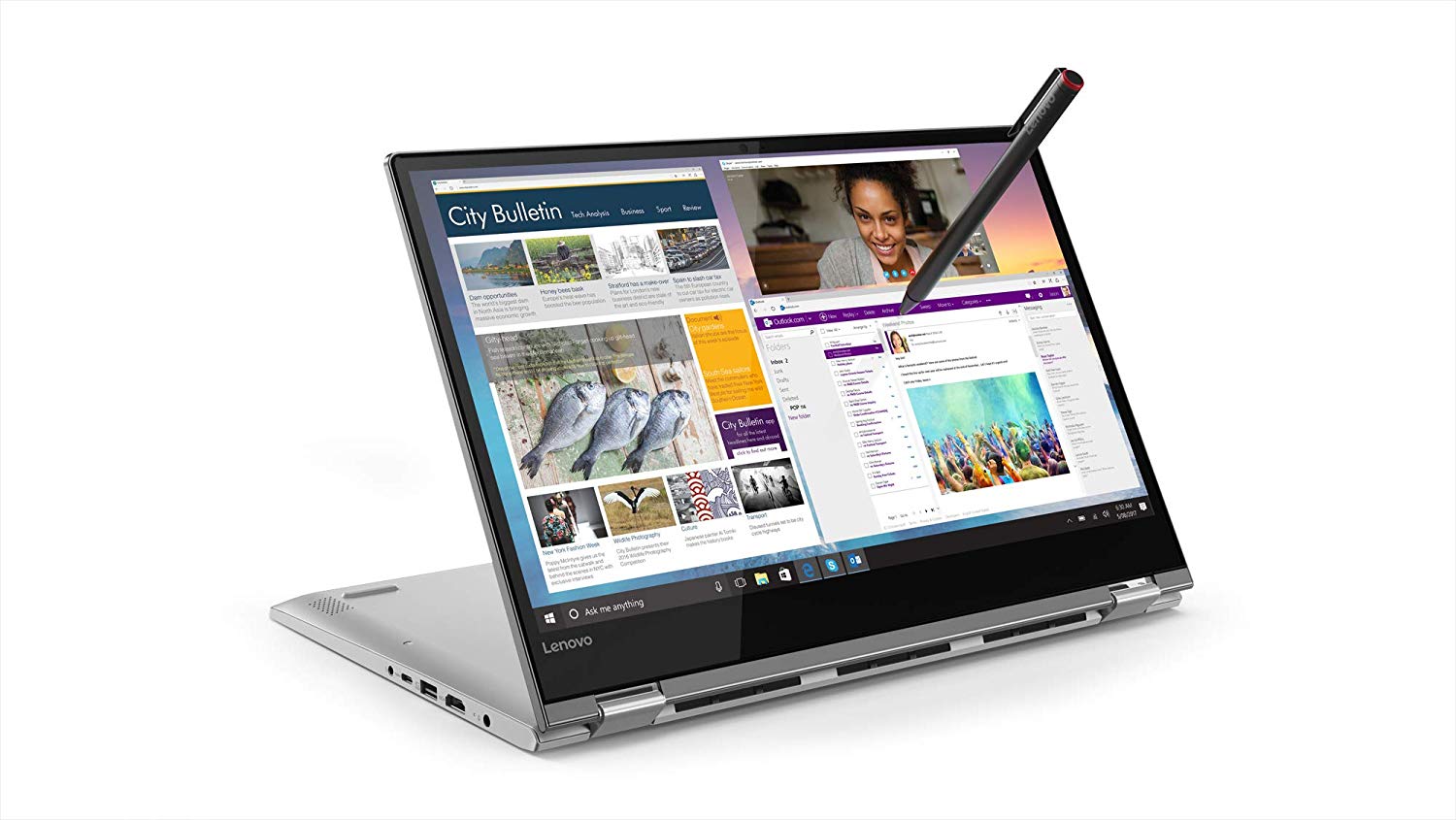 Lenovo Yoga 530 81EK00ACIN 14.0-inch Laptop (I5-8250U/8GB//Windows 10 Home/2GB Graphics), Mineral Grey