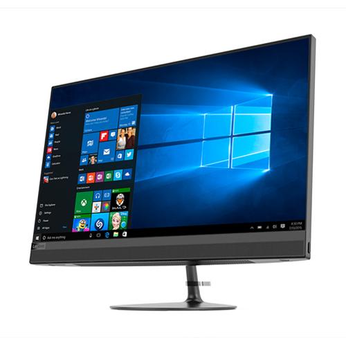 LENOVO AIO 730S 24IKB F0DX0001IN (INTEL CORE I7 8250U(3.4GHZ) / 8GB / 2TB / EXTERNAL DVD RW / AMD R530 2GB / WIN 10 + MS OFFICE / WIFI / CAMERA / SPK / 23.8″ IPS FHD BORDERLESS/ WIRELESS KBD & MOUSE )