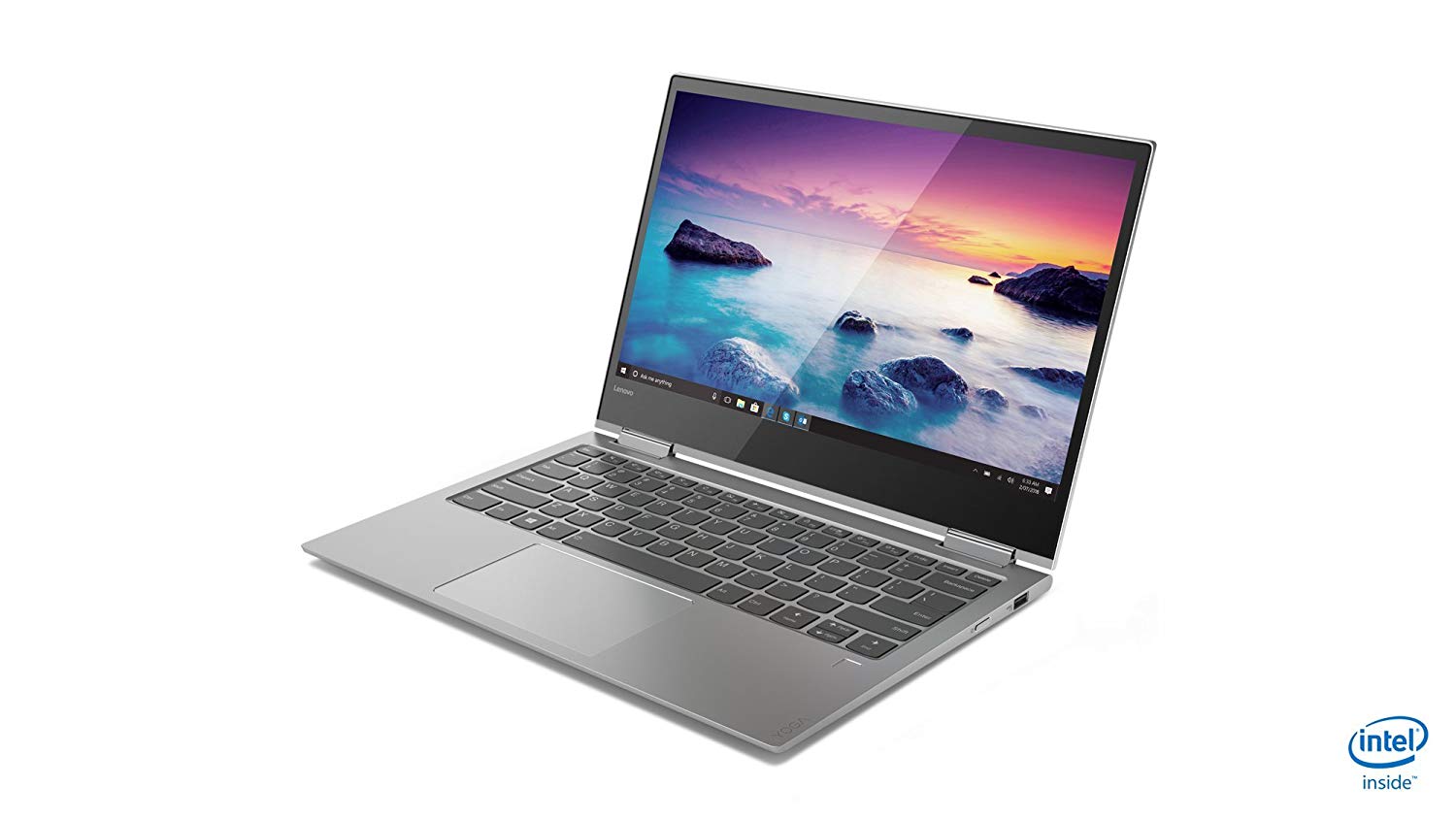 Lenovo Yoga 730-13IKB 81CT003YIN 13.3-inch Full HD Laptop (8th Gen I7-8550U/8GB DDR4/512GB SSD/Windows 10 Home/Office H&S 2016/Integrated Graphics), Platinum