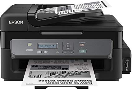 Epson M205 1440*720dpi,  PRINT. SCAN, COPY ,ADF ,Wi Fi , 34ppm , 140 ml ink black bottle