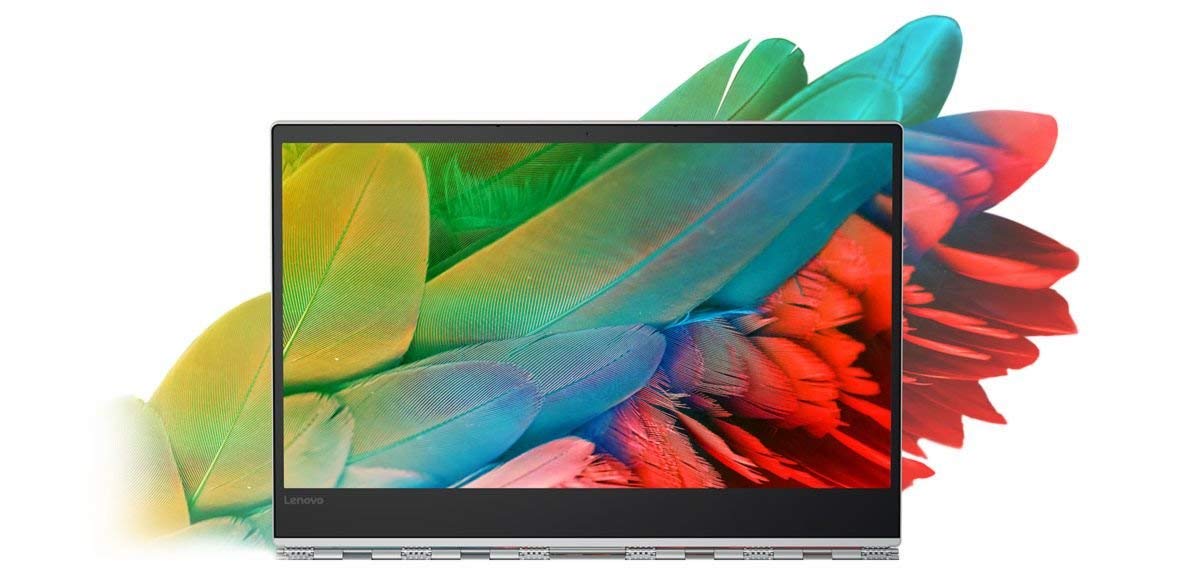 Lenovo Yoga 920 Glass Intel Core i7 8th Gen 13.3-inch Ultra HD 2-in-1 Touchscreen Laptop (16GB RAM/512GB SSD/Windows 10 Home/MS Office H&S 2016/Platinum/1.37kg), 80Y8003TIN