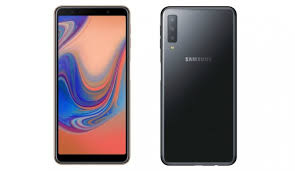 Samsung Galaxy A7 (Black, 6GB RAM and 128GB Storage) 24+5+8MP triple camera|24MP front facing camera (6-inch)3300mAH battrey