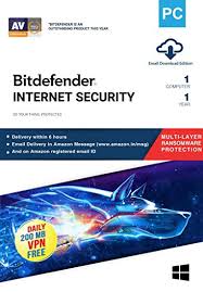 Bitdefender Internet Security 1 PC 1 Year