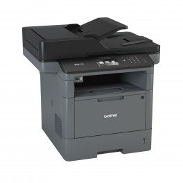Brother Monocrom Laser Multi-Function Printer MFC-L5900DW Print, Scan, Copy, Fax, 40 PPM, 1 GB Memory, 70 Sheets DADF & Duplex, Wi-Fi & Gigabit Wired Network, Legal Size Flatbed Scan