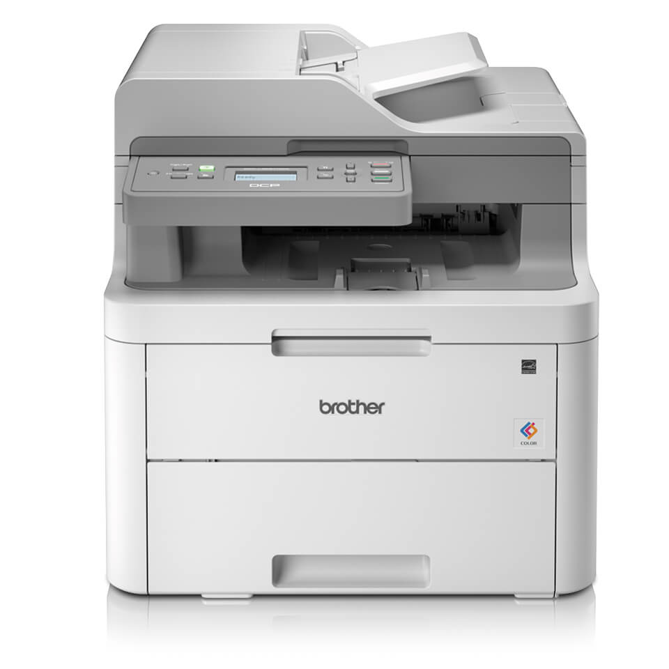 Brother Colour LED Printer DCP-L3551CDW Print, Scan, Copy, Fax, 18PPM (Mono/Colour), 35 pages ADF, Duplex & Wi-Fi/Network