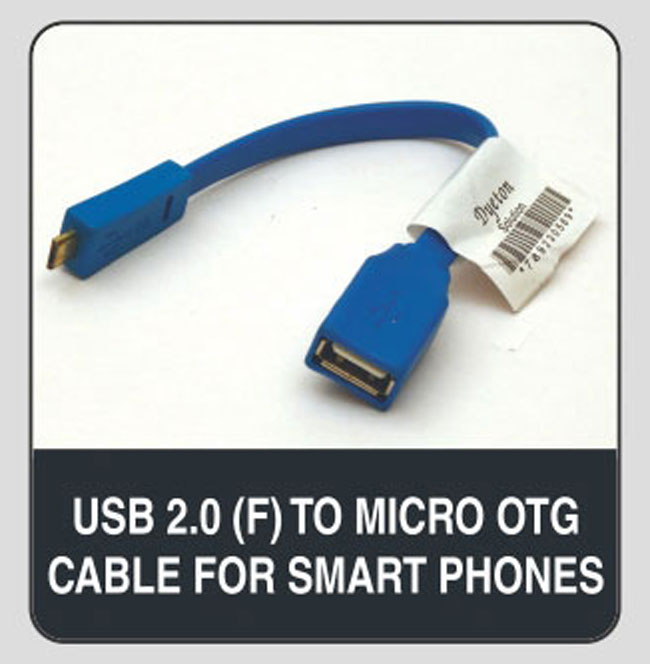 DYETON USB 2.0 TO USB MICRO OTG SMART PHONE CABLE