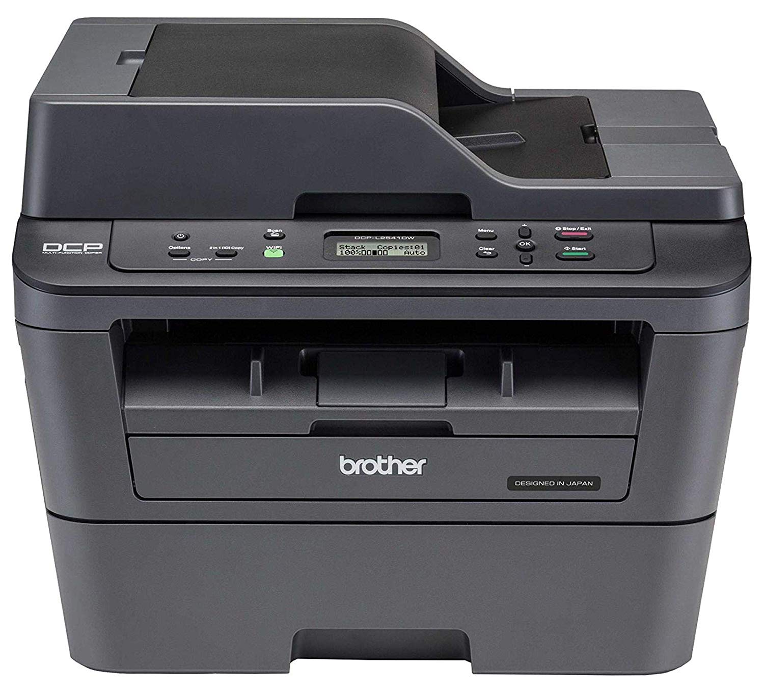 Brother Monocrom Laser Multi-Function Printer DCP-L2541DW Print, Scan, Copy, Duplex, 30 PPM, 32 MB Memory, 35 Sheets ADF, Wi-Fi & Wired Network, Wi-Fi Direct