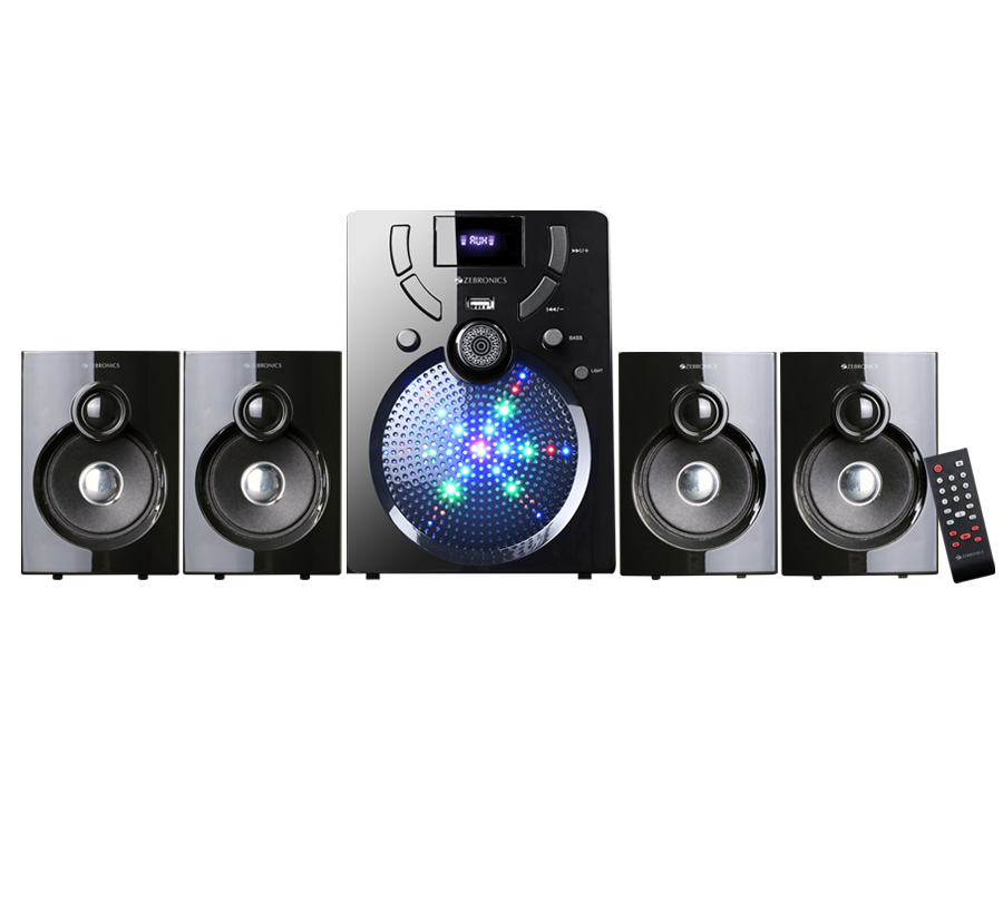 Zebronics 4.1 Multimedia Speaker ZEB-UDAAN 4 BTRUF