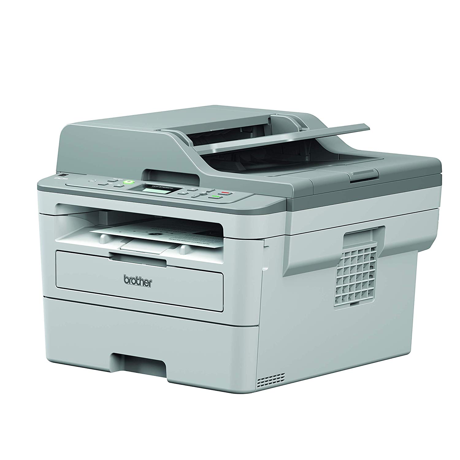 Brother Monochrome Laser Printer DCP-B7535DW Print, Scan, Copy, 34 PPM, 128 MB Memory, 50 Sheets ADF with Duplex,Wi-Fi & Wired Network, Wi-Fi Direct