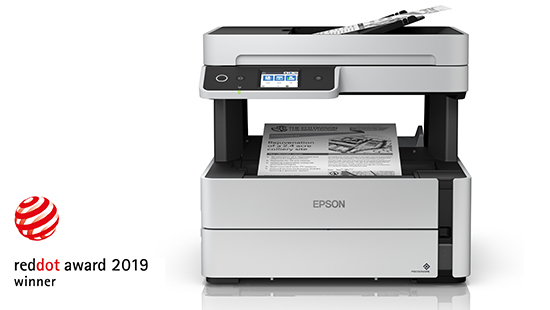 Epson Mono Ink Tank Printer M3140 1440*720dpi, Mono Print, Scan , Copy , 39 ppm , Duplex ,Fax , ADF, 2.4" LCD touch panel