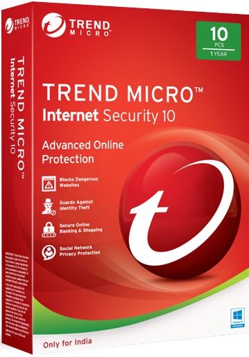 Trend Micro Internet Security 1 PC 1 Year