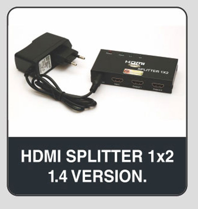 DYETON HDMI Splitter 1*2/1.4 version