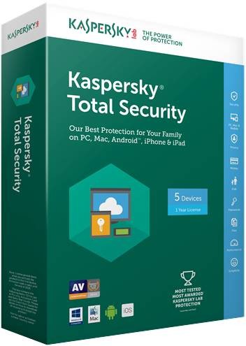Kaspersky Total Security 1 PC 3 Year
