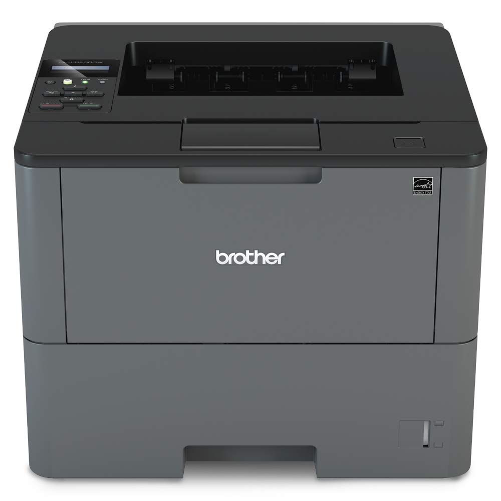 Brother Monocrome Laser Printer HL-L6200DW Print Only, 50 PPM, 1 GB Memory, Duplex, Wi-Fi & Gigabit Wired Network, Wi-Fi Direct