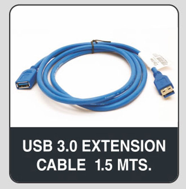 DYETON USB 3.0 Extension cable1 1.5Mts