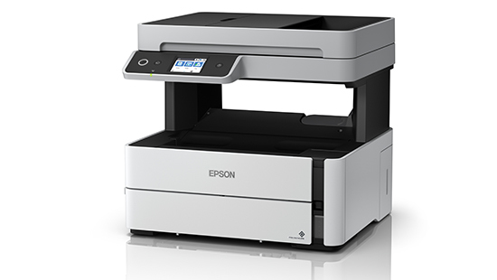 Epson Mono Ink Tank Printer M3180 1440*720dpi, Mono Print, Scan , Copy , 39 ppm , Duplex ,Wifi , N/w , Cloud Printing, Fax, ADF, PCL ,2.4" LCD touch panel