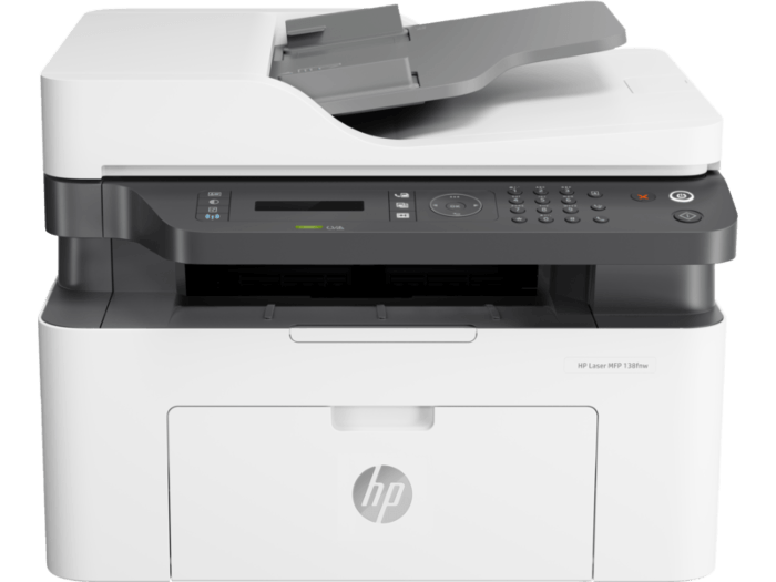 HP Laser MFP 138fnw Printer / Print, copy, scan, fax