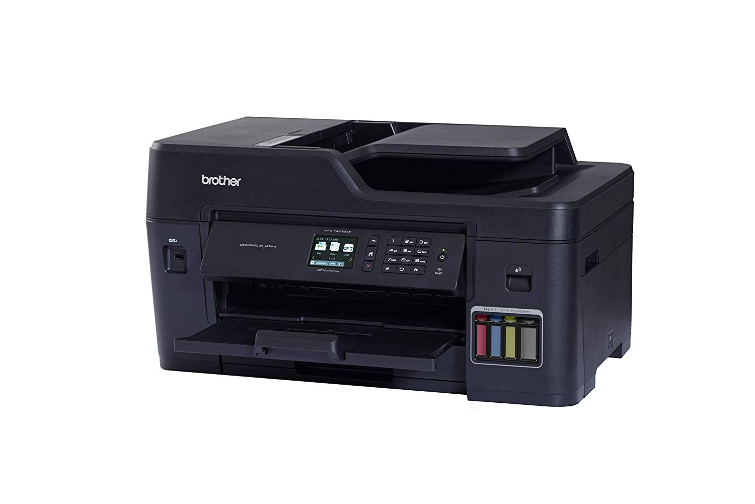 Brother Ink Tank Multi-Function Printer MFC-T4500DW A3 Print, Scan, Copy, Fax with Duplex, Wi-fi/Network & 50 Sheets ADF