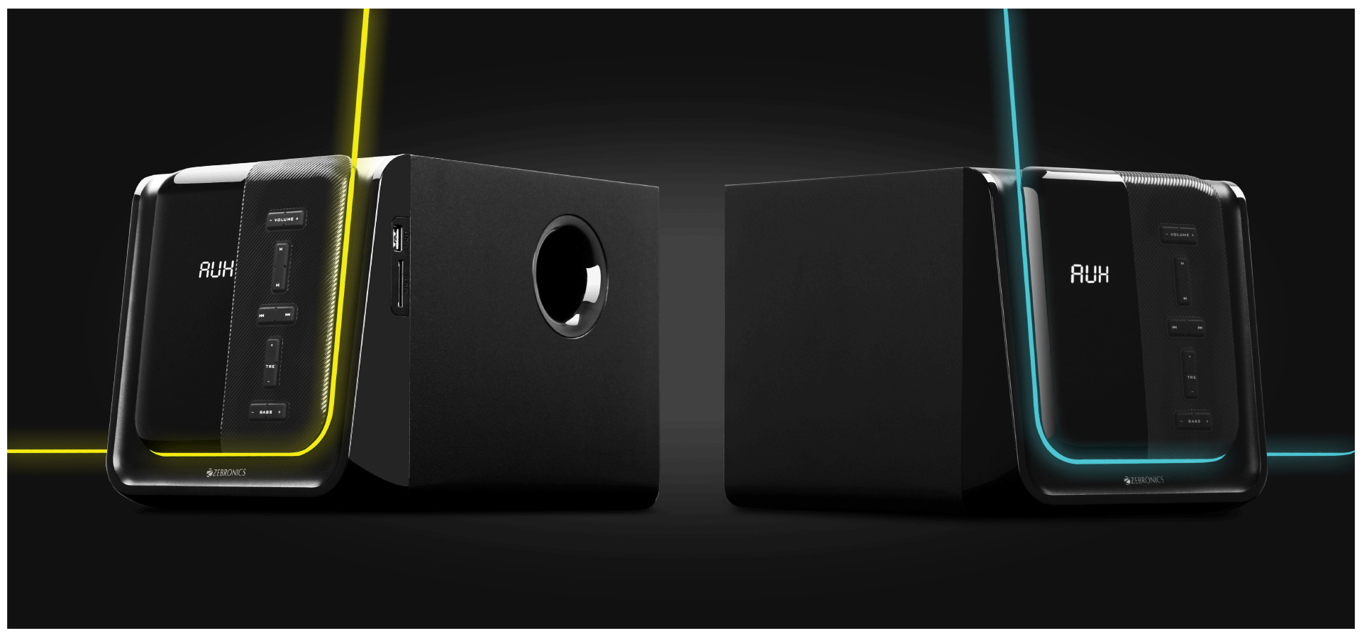 Zebronics speaker Zeb Pristine 2.1 Multi Media Speaker