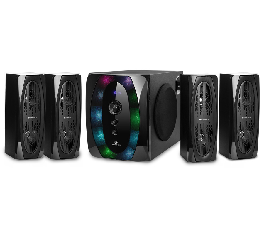 Zebronics 4.1 Multimedia Speaker Halo4-BTRUCF