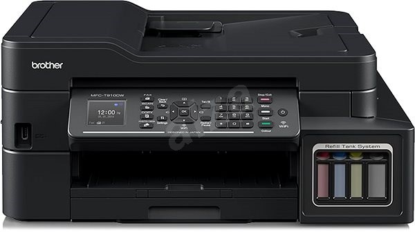 Brother Ink Tank Multi-Function Printer DCP-T910DW Print, Scan, Copy, Fax with Duplex, Wi-fi/Network & 20 Sheets ADF