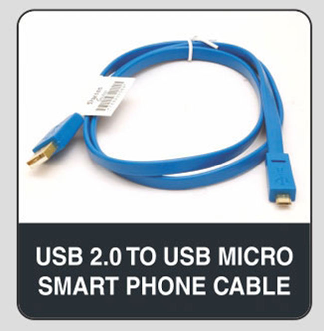 DYETON USB 2.0 TO USB MICRO SMART PHONE CABLE