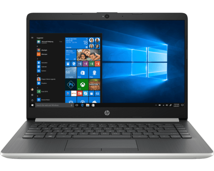 HP Laptop /14S-CF0055TU /7th Gen I3 7100U/4GB/ 1TB /Intel HD Graphics/ W10 MSO H & S 2016/Island KBD 14" FHD/NS